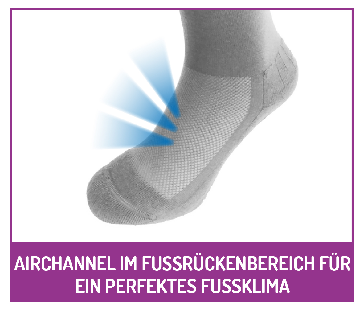 sensitiv Venenfreund – Socken Fußgut TS5853-2