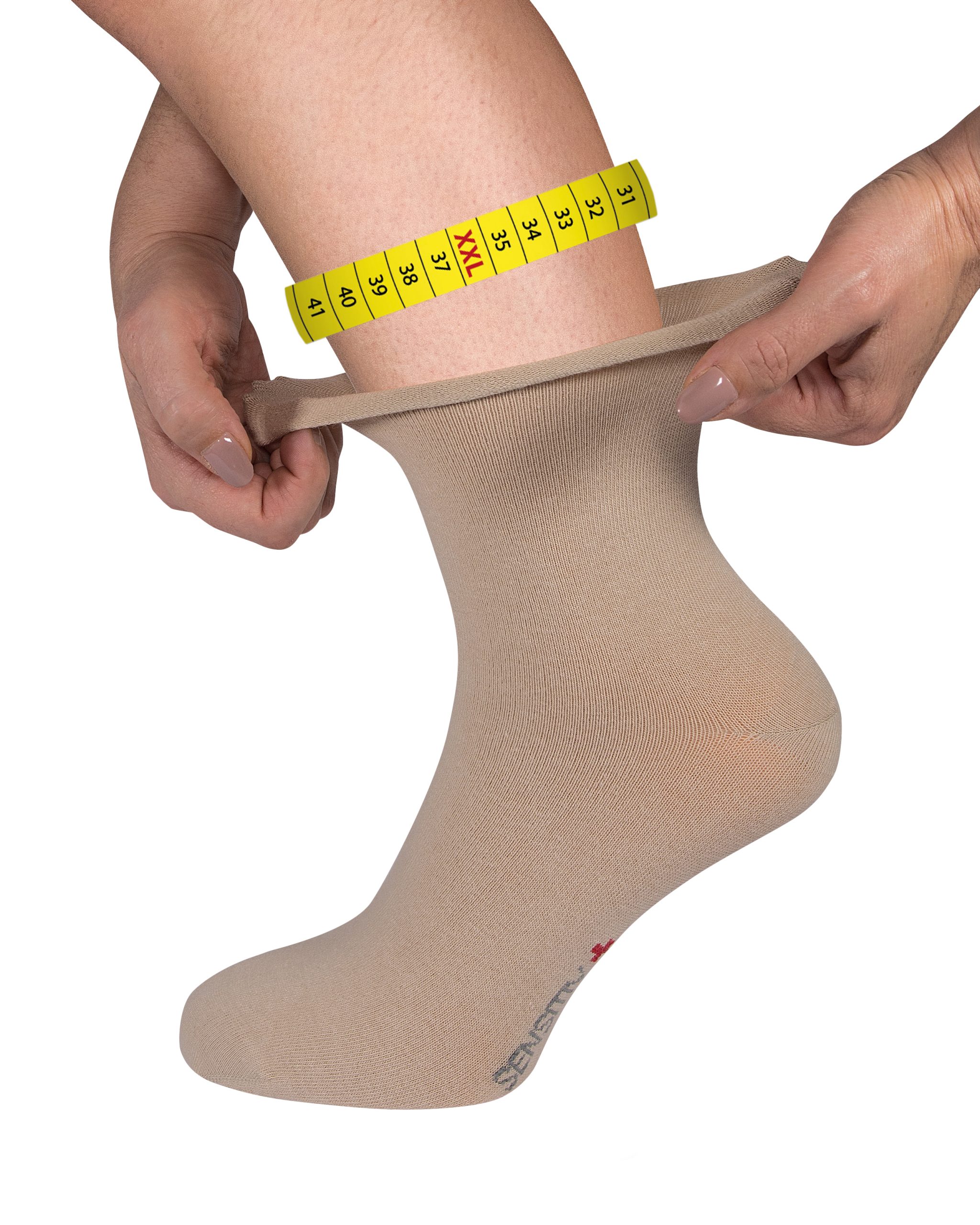 Sensitiv MX3733 XXL Socken – Elegant Fußgut